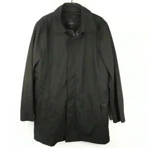 Tumi Tech Shell Black Long Jacket Coat